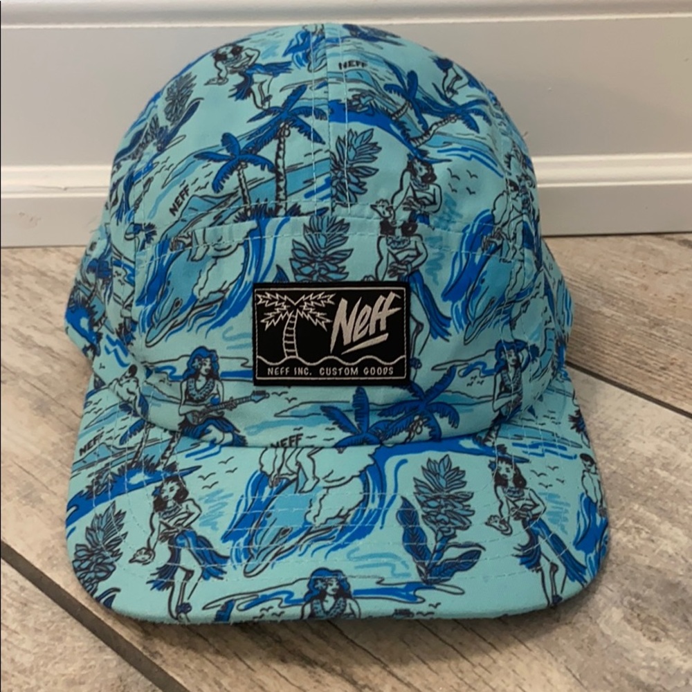 Neff assorted blues hat